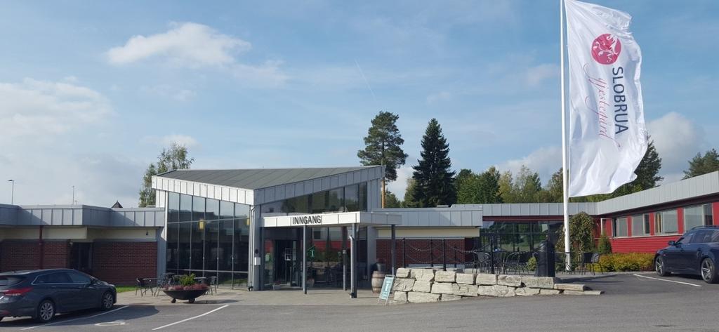 Slobrua Gjestegard Skarnes Stasjonsby Esterno foto